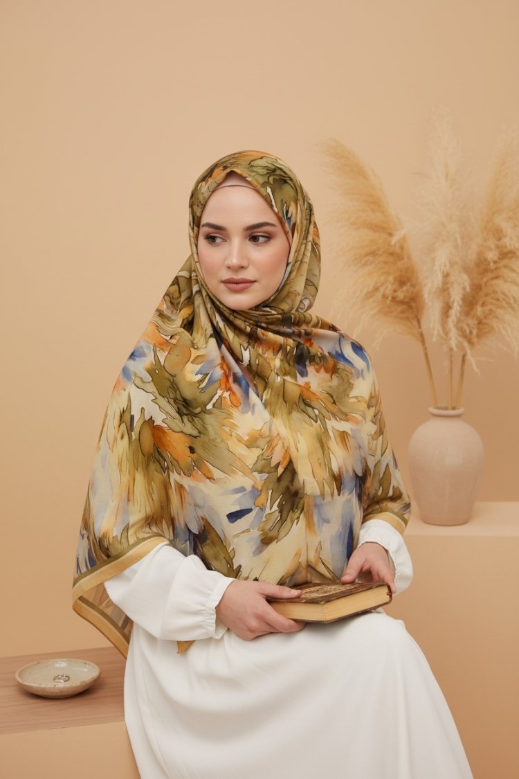 Ladure İpek Butik Şal 