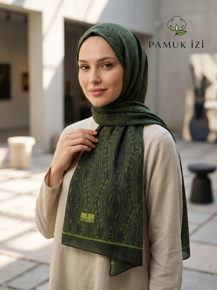 Pamuk İzi-Crash Şal