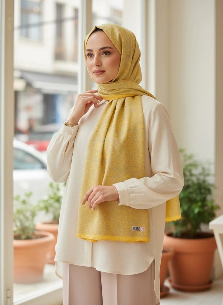 Ladure İpek Butik Şal 