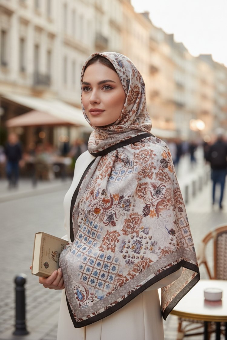 Ladure İpek Butik Şal 