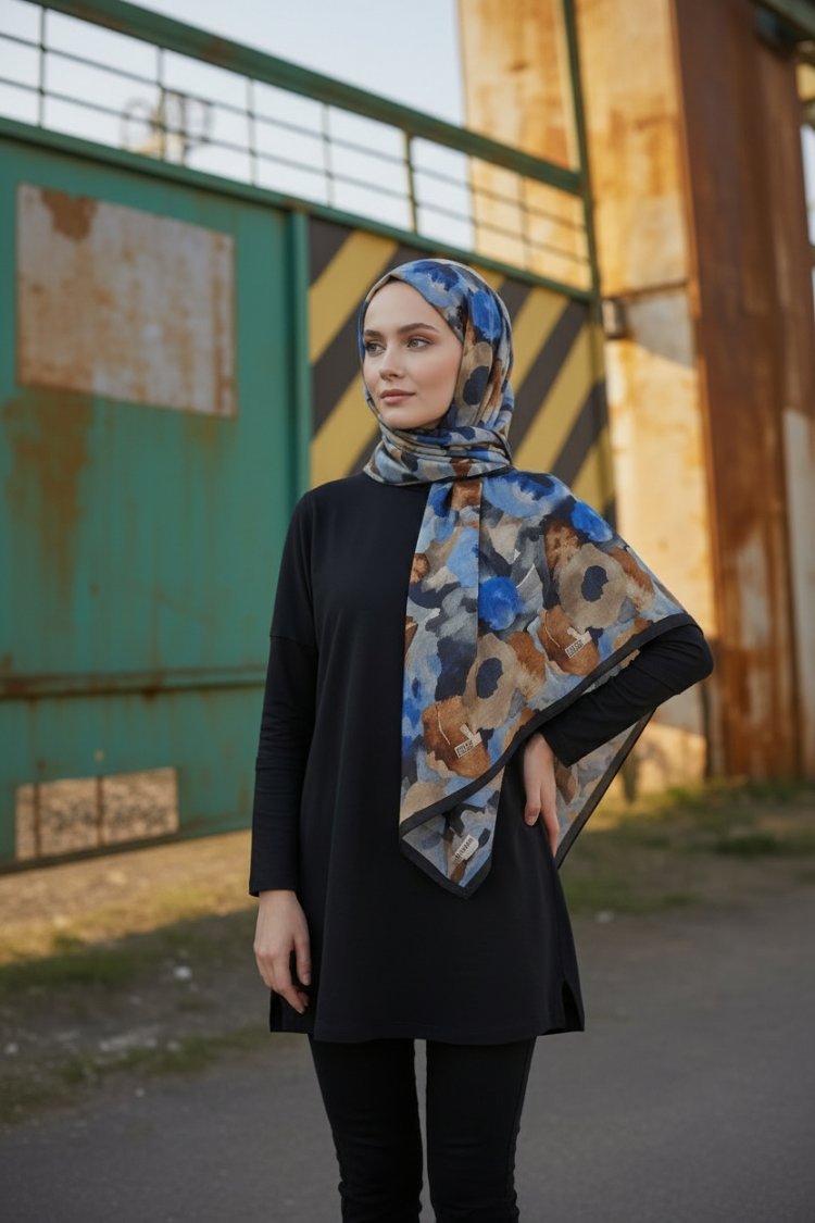Ladure İpek Butik Şal 