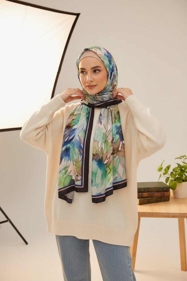 Ladure İpek Butik Şal 