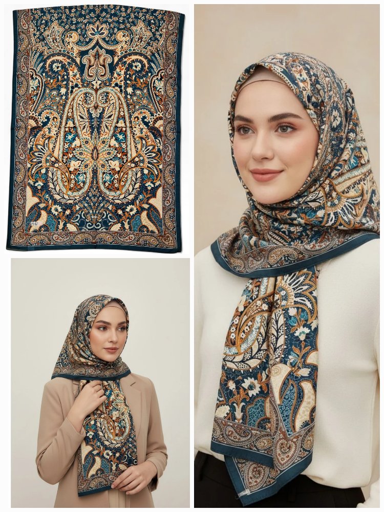 Ladure İpek Butik Şal 