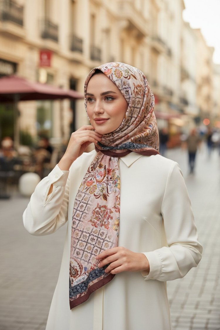Ladure İpek Butik Şal 