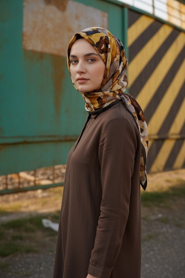 Ladure İpek Butik Şal 