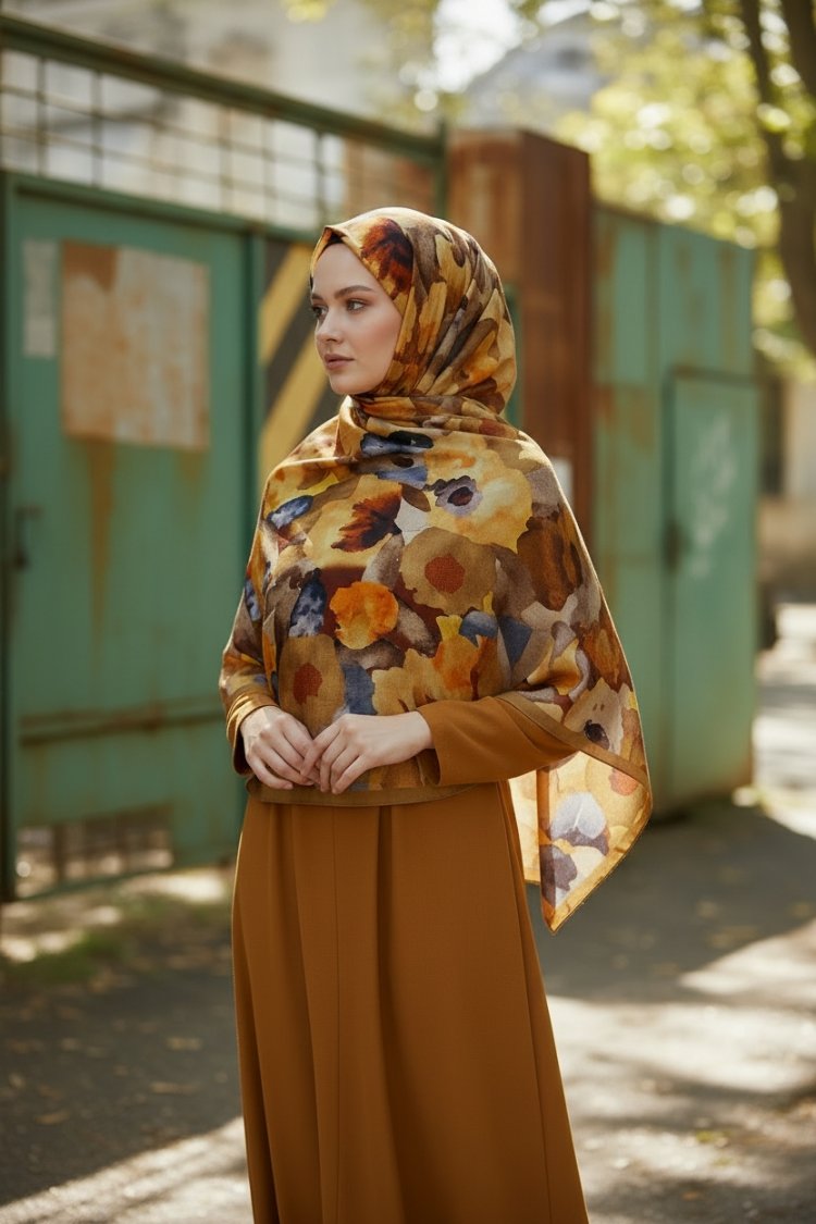 Ladure İpek Butik Şal 