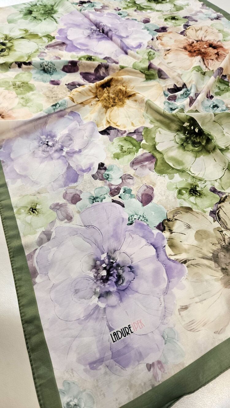 Ladure İpek Butik Şal 