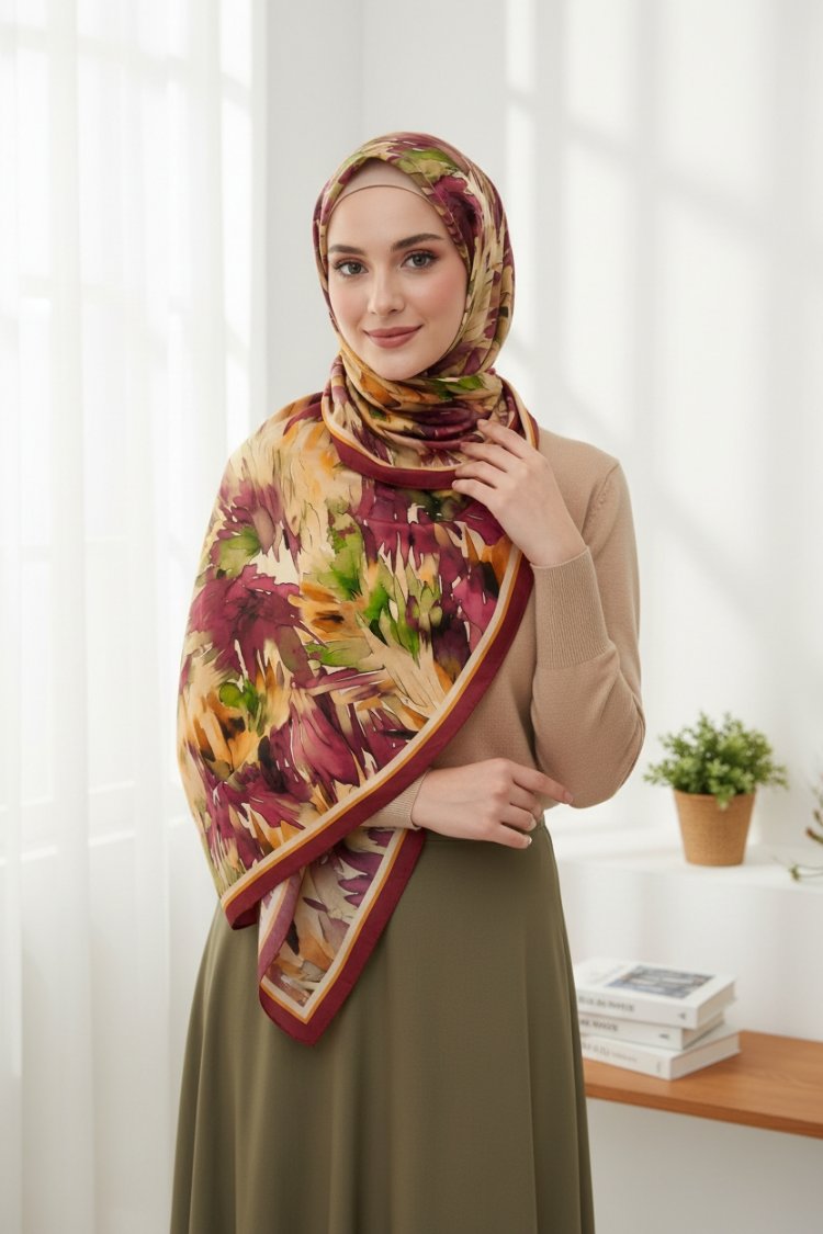 Ladure İpek Butik Şal 