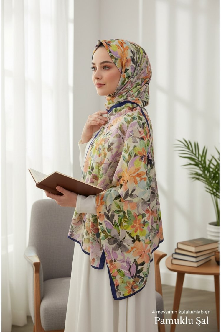 Ladure İpek Butik Şal 