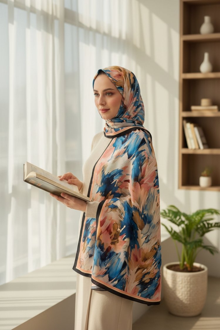 Ladure İpek Butik Şal 