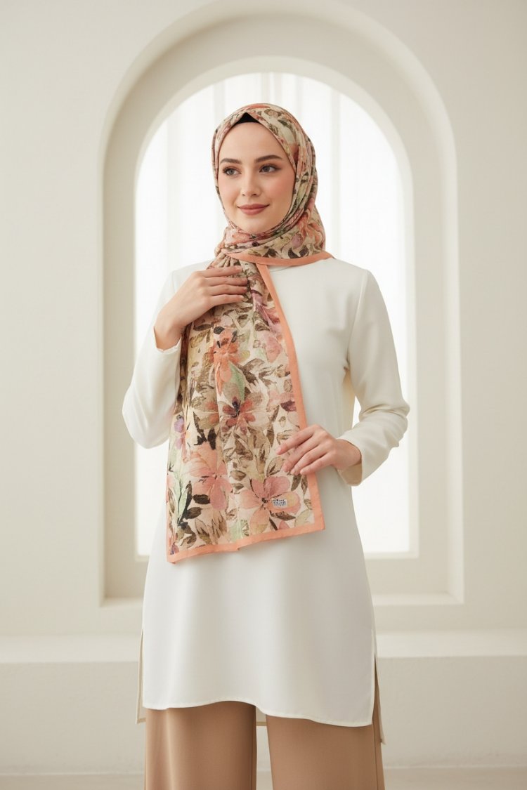 Ladure İpek Butik Şal 