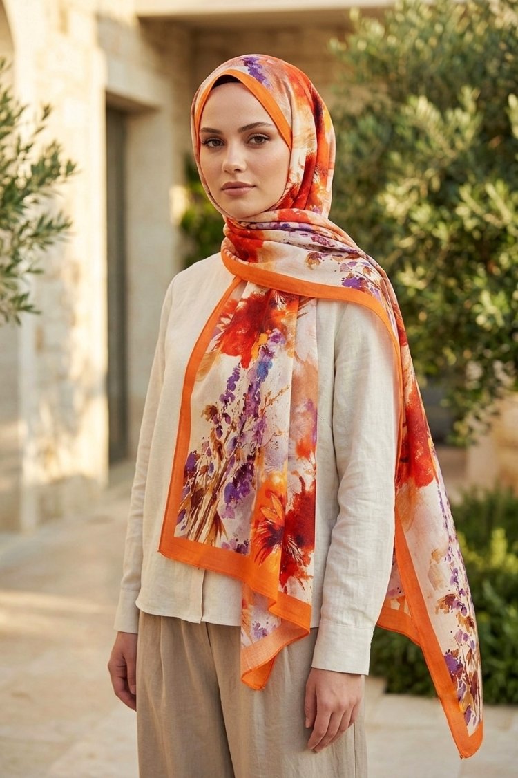 Ladure İpek Butik Şal