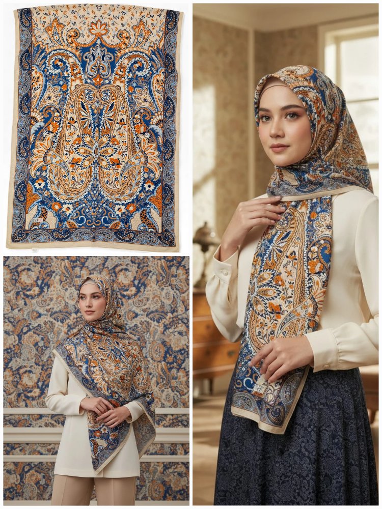 Ladure İpek Butik Şal 