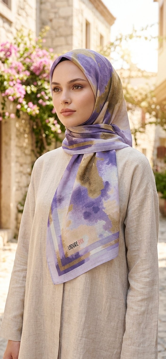 Ladure İpek Butik Şal