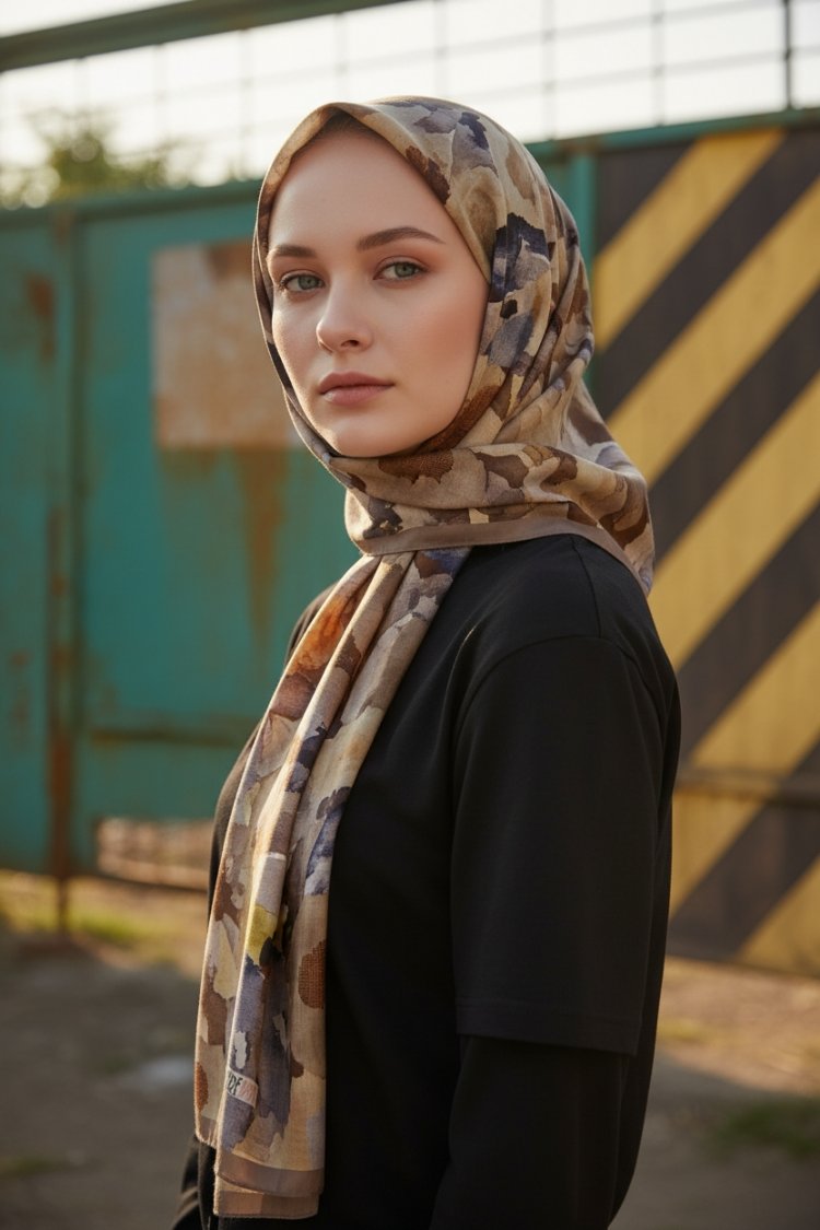 Ladure İpek Butik Şal 