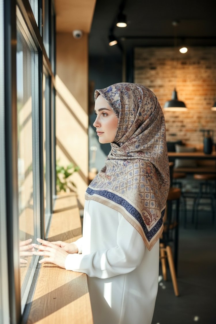 Ladure İpek Butik Şal 