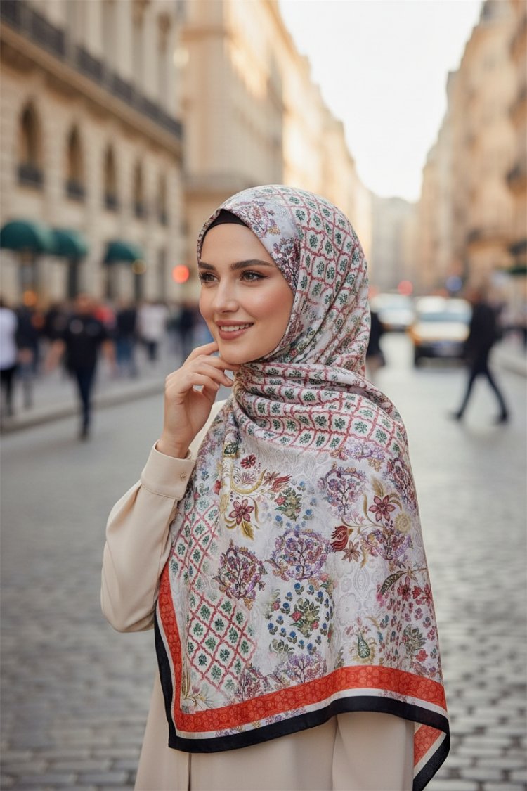 Ladure İpek Butik Şal 