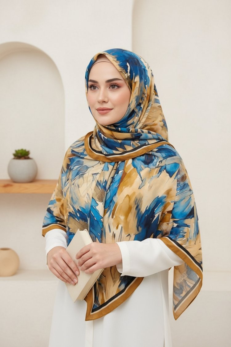 Ladure İpek Butik Şal 
