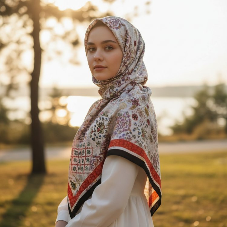 Ladure İpek Butik Şal 