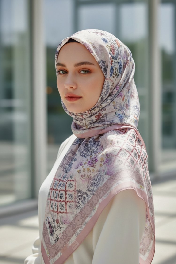 Ladure İpek Butik Şal 