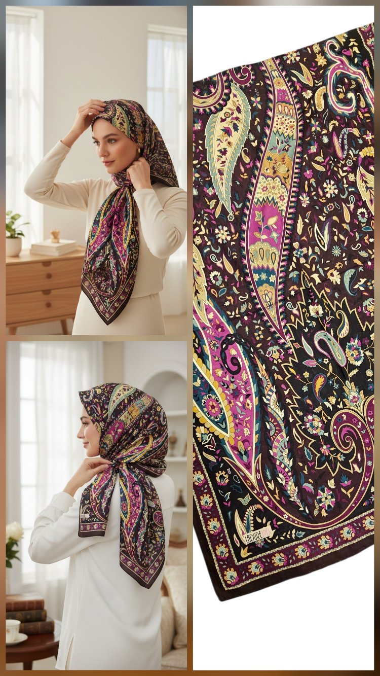 Ladure İpek Butik Şal 