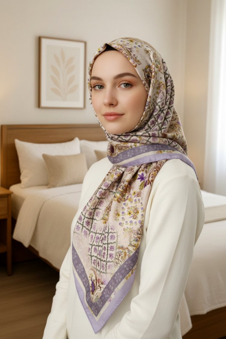 Ladure İpek Butik Şal 
