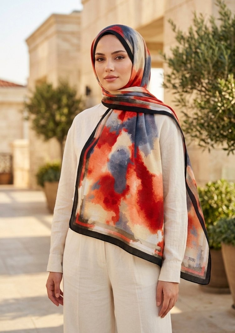 Ladure İpek Butik Şal