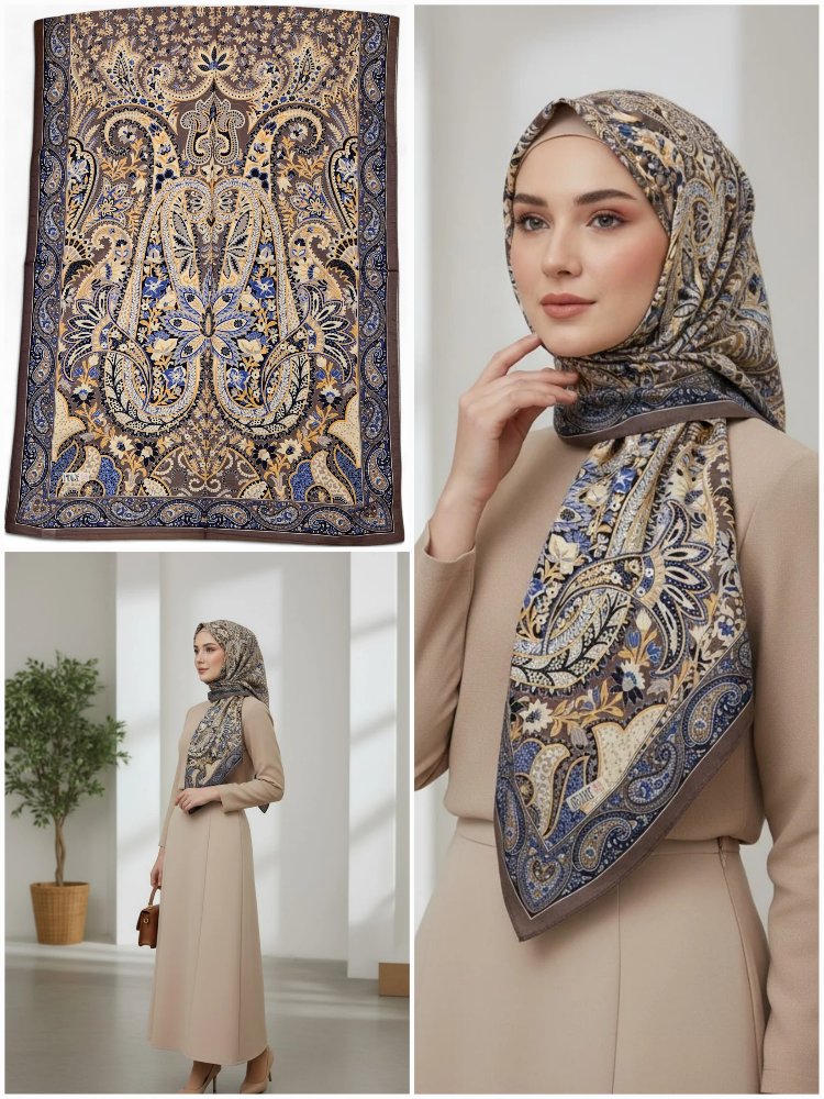 Ladure İpek Butik Şal 