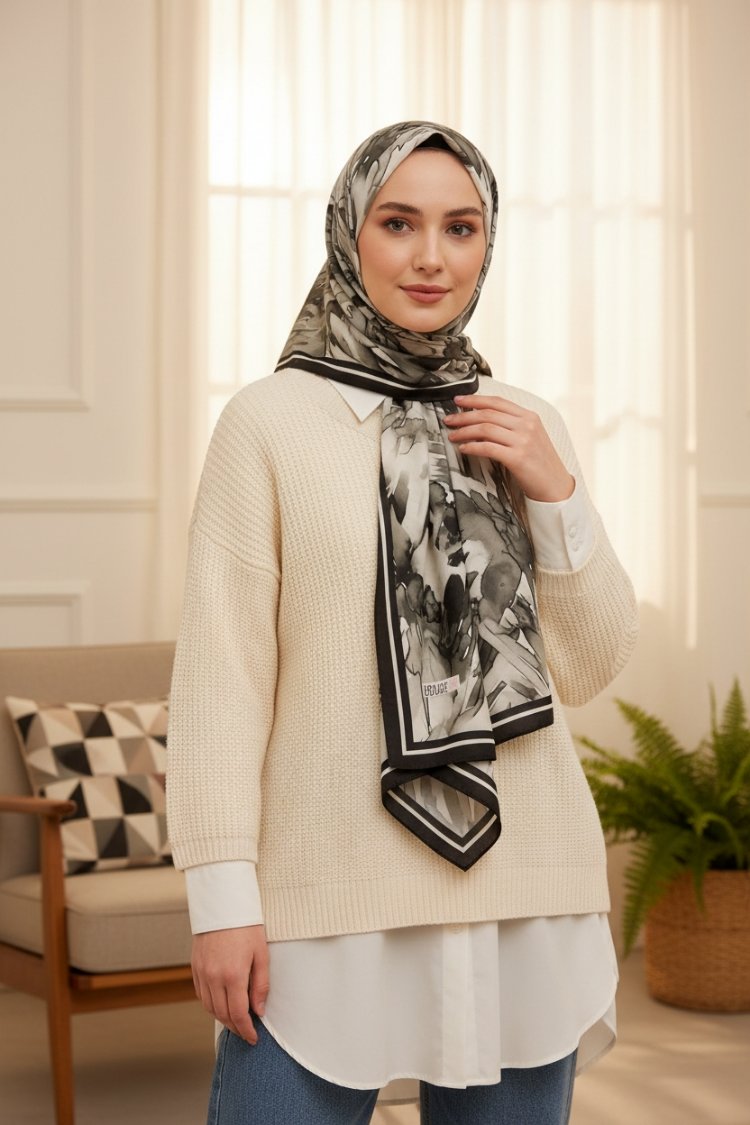 Ladure İpek Butik Şal 