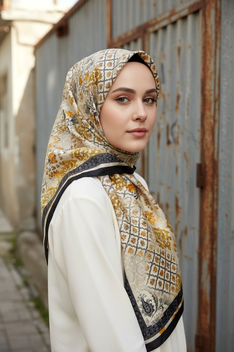 Ladure İpek Butik Şal 