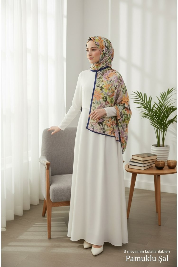 Ladure İpek Butik Şal 