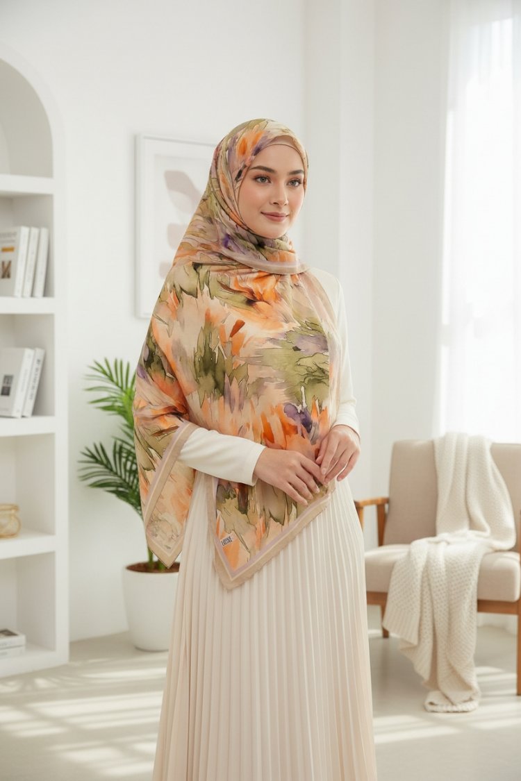 Ladure İpek Butik Şal 
