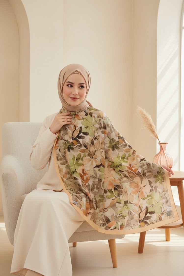 Ladure İpek Butik Şal 
