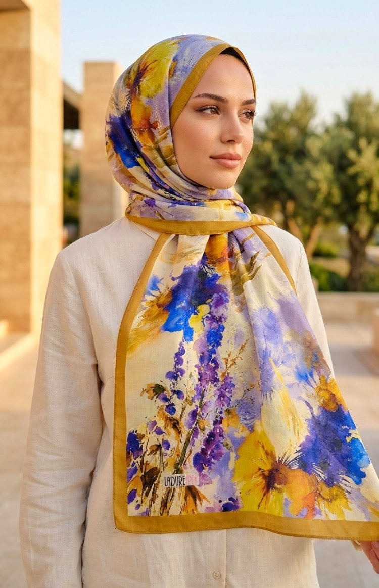 Ladure İpek Butik Şal