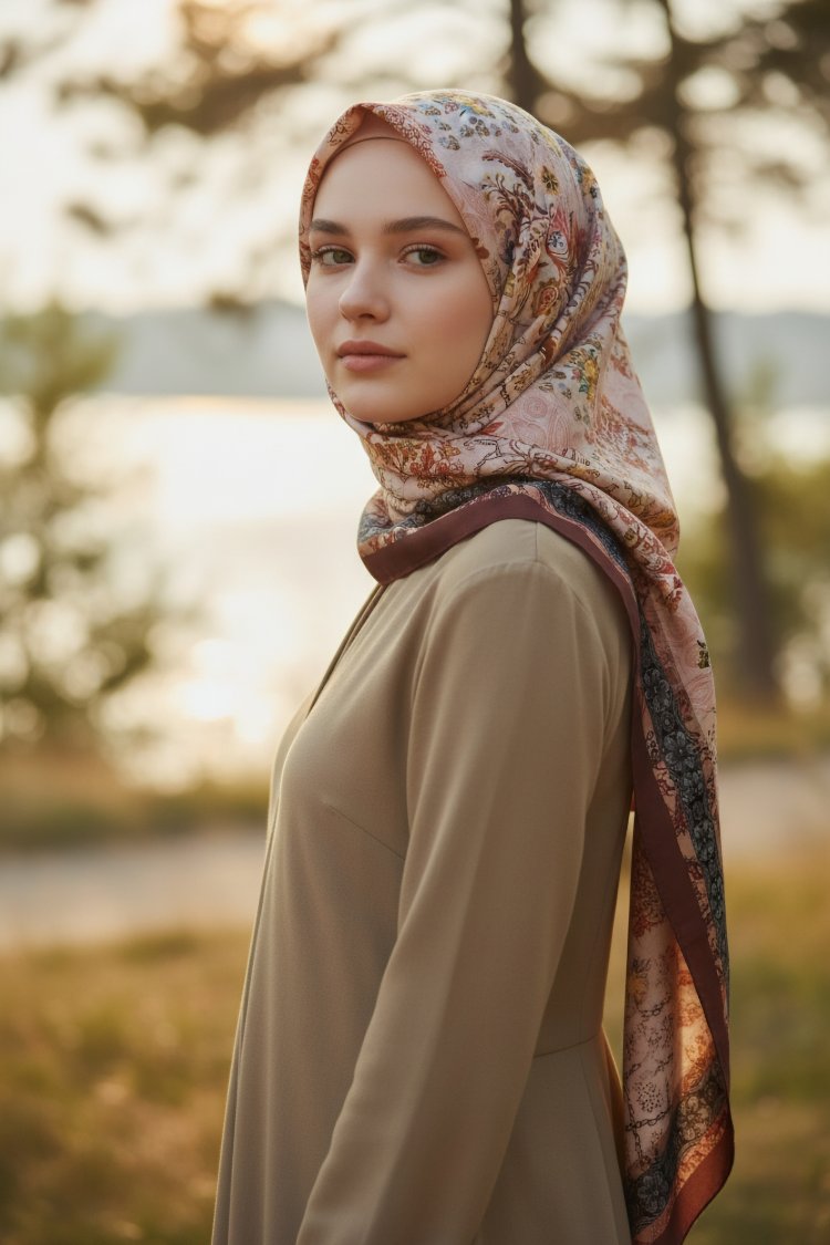 Ladure İpek Butik Şal 