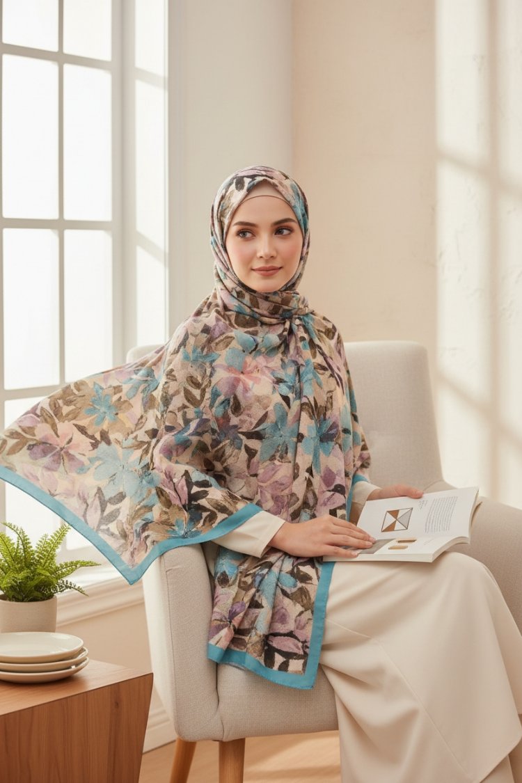 Ladure İpek Butik Şal 