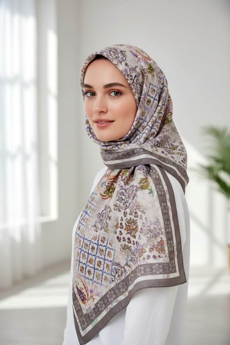 Ladure İpek Butik Şal 