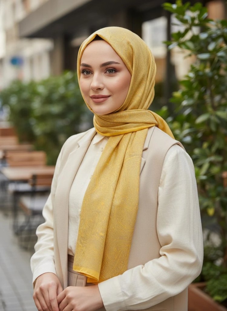Ladure İpek Butik Şal 