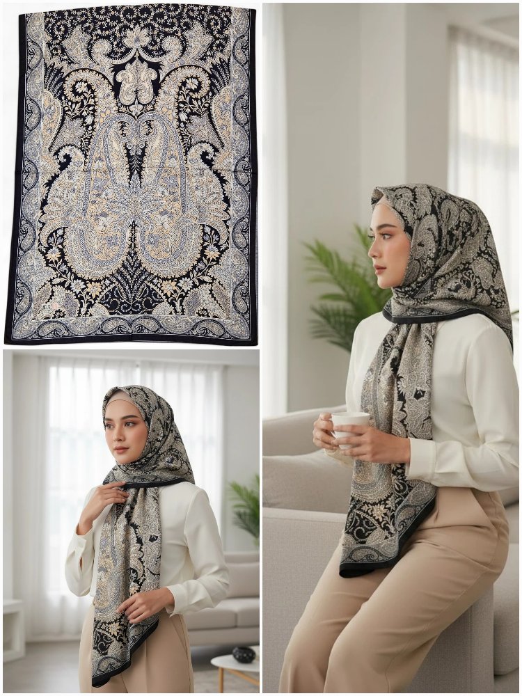 Ladure İpek Butik Şal 