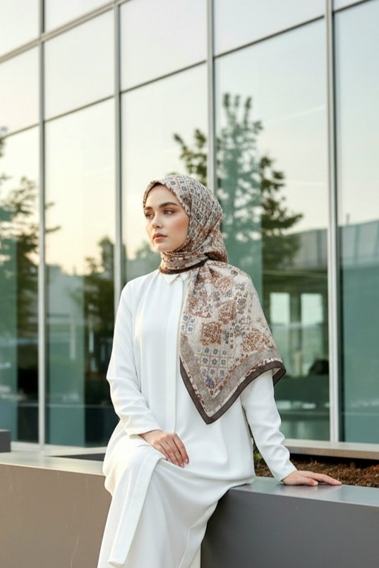 Ladure İpek Butik Şal 