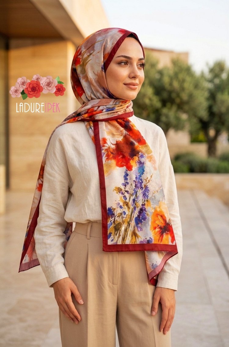 Ladure İpek Butik Şal