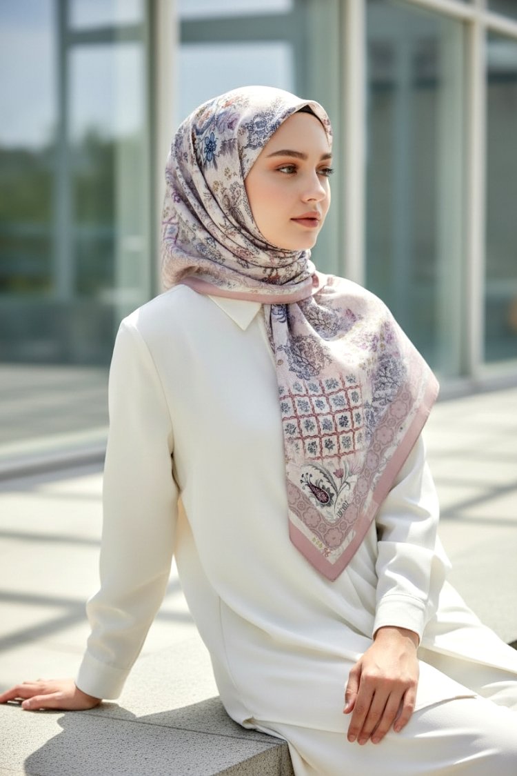 Ladure İpek Butik Şal 