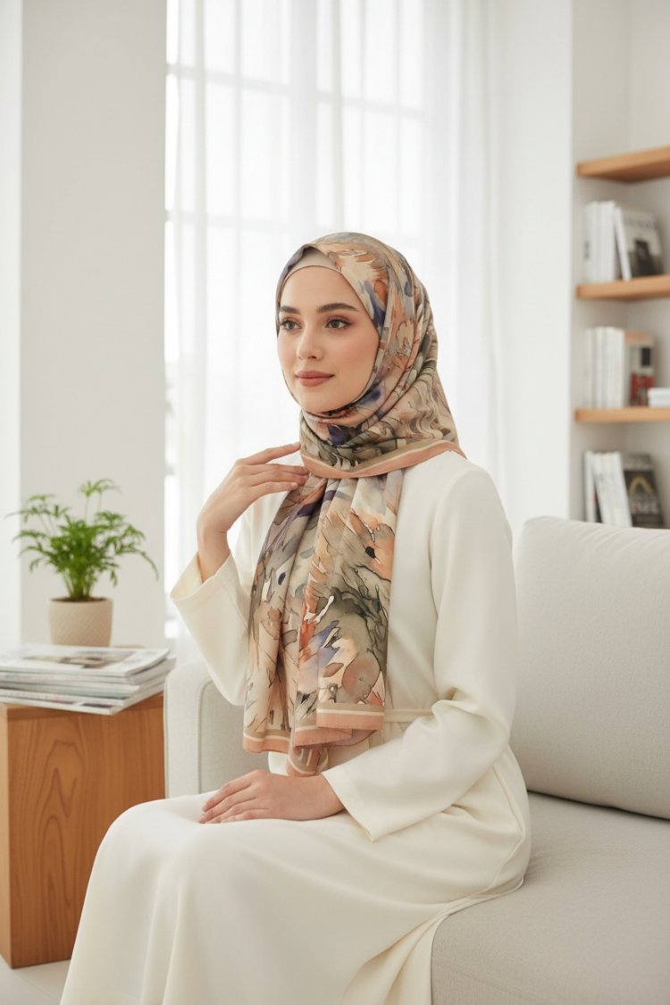 Ladure İpek Butik Şal 