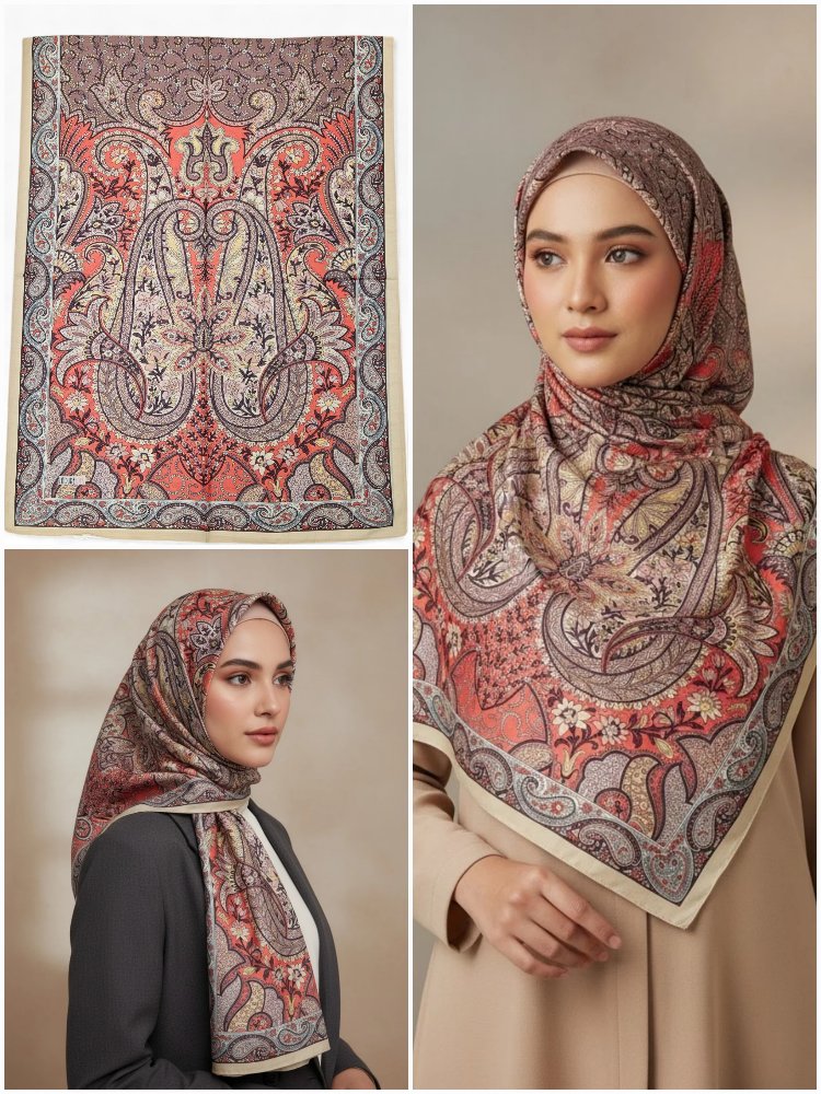 Ladure İpek Butik Şal 