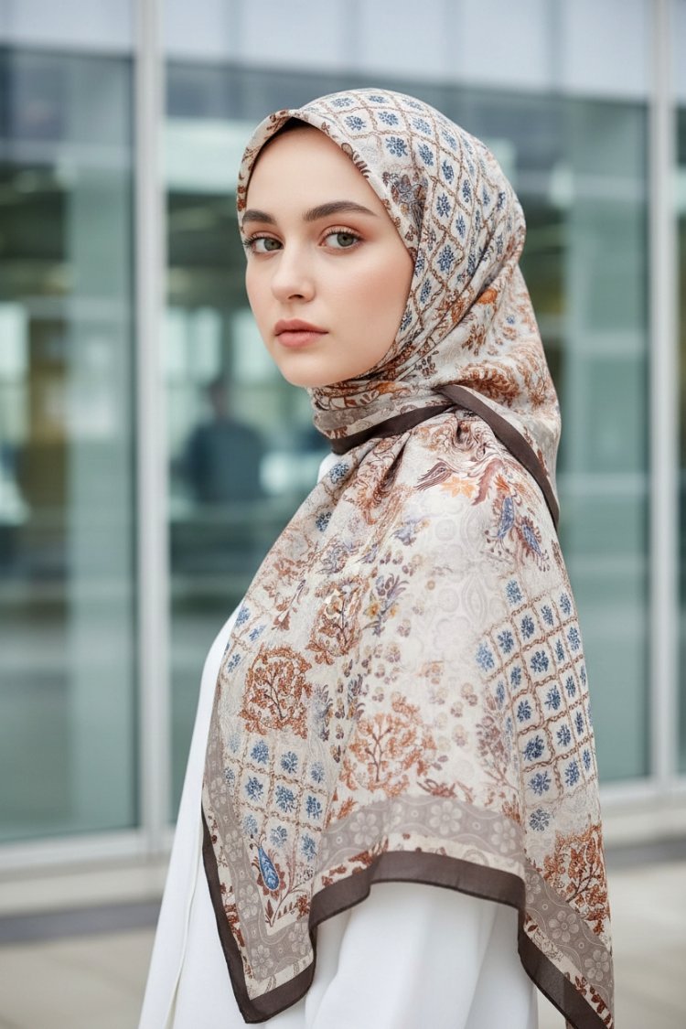 Ladure İpek Butik Şal 