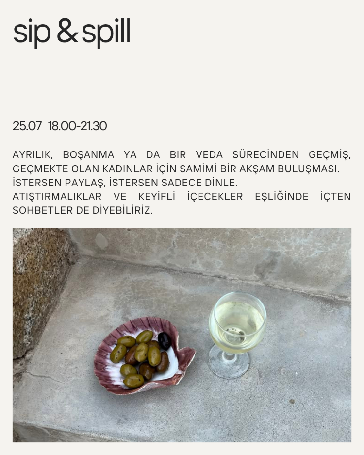 sip & spill buluşması