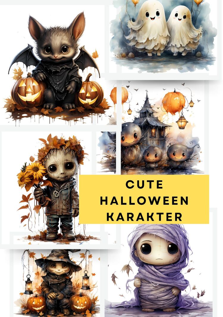 Cute Halloween Karakter
