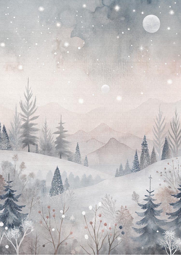 Soft Winter Background