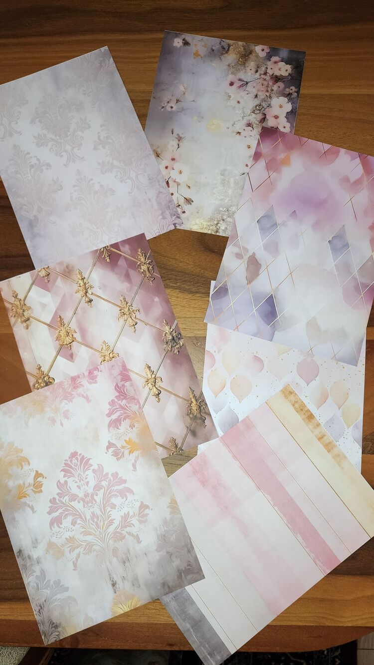 Gray and Pink (Background) (16 Sayfa)