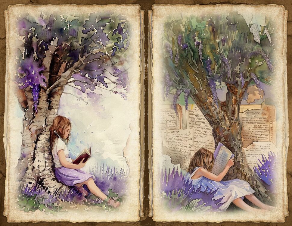 Lavanta Kokulu Bir Yaz (Scrapbook) (62 Sayfa)
